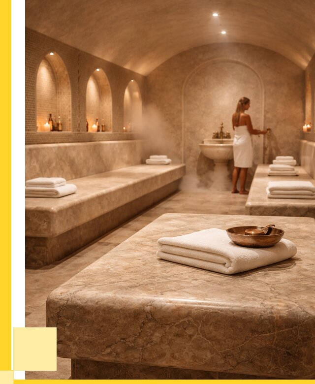 Лежаки для хамама в Домодедове под ключ от 36841 р. | ЭриданДмд