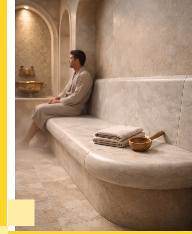 Сиденья для хамама в Домодедове под ключ от 12631 р. | ЭриданДмд