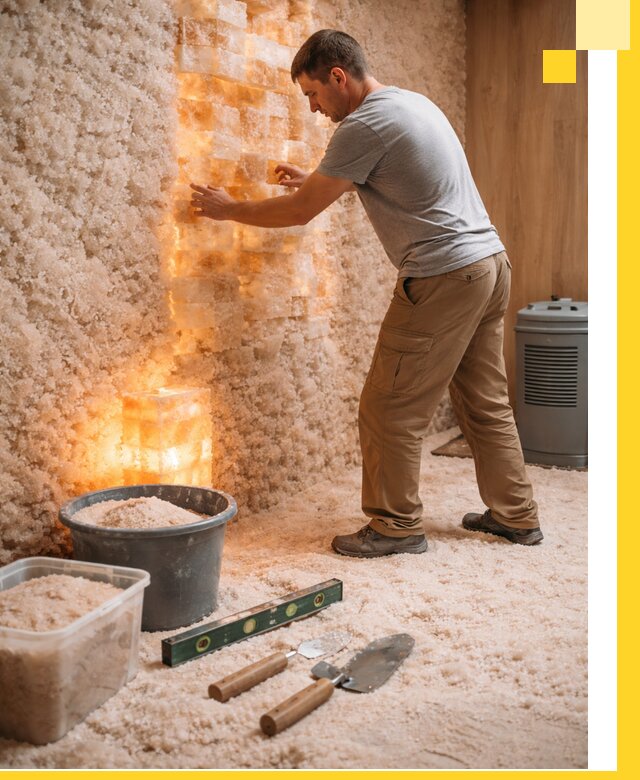 Проектирование и монтаж соляных комнат в Домодедове под ключ