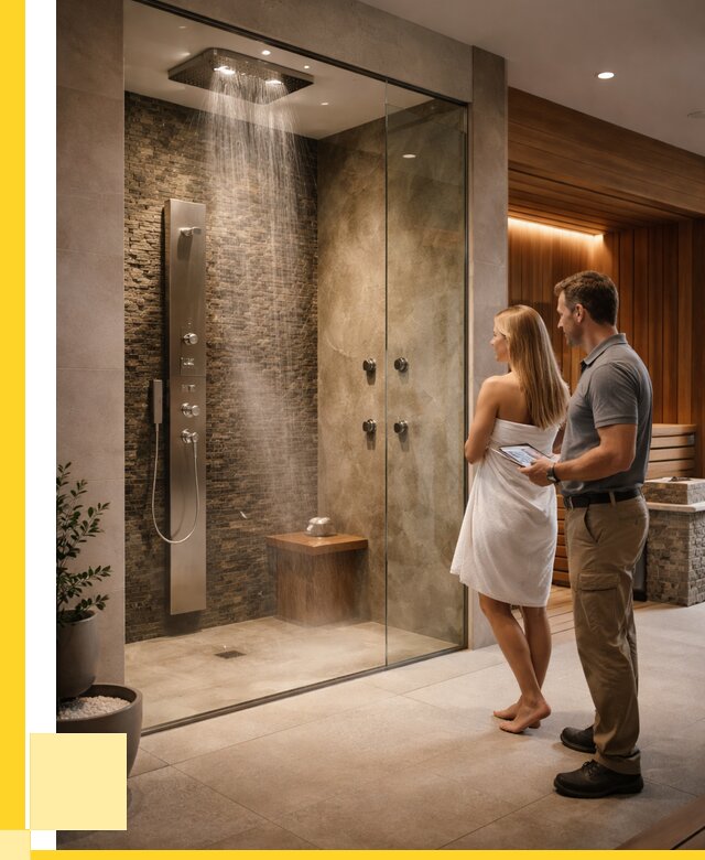 Купить душ впечатлений для дома в Домодедове от 89471 р. | ЭриданДмд